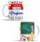 OyC Original y Creativo Taza con Frase y Dibujo - Taza para Profesora - Taza para la Mejor Profesora del Mundo (Profesora)