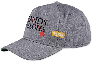Coastal Strapback Cap Curved Visor Island Grey, Size:ONE Size