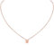 ChicSilver Stern Kette für Damen Mädchen, 925 Rosegold Sternanhänger Halskette, Filigraner Minimalisitischer Schmuck für Valentinstag Geburtstag Muttertag