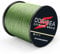 Dorisea Extreme Braid 100% Pe 300m/328Yards Braided Fishing Line 6-550Lb Test Fishing Wire Fishing String-Abrasion Resistant Incredible Superline Zero Stretch(Fluorescent Green&Black, 30lb/0.26mm)