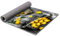 HomeLife PVC Küchenläufer waschbar & rutschfest | 52 × 200 cm | PVC Teppich Läufer für Küche, Flur & Bad | Polyester Teppich für Eingangsbereich Innen & Außenbereich | DesignZitronenfrische