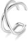 ORAZIO 925 Sterling Silber Ohr Manschette Ohrringe CZ Non-Piercing Fake Helix Knorpel Manschette Ohrringe Conch Manschetten Ohrringe für Frauen