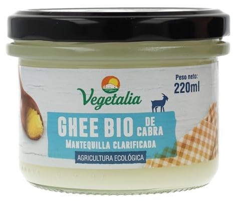 Ghee Bio de Cabra Mantequilla Clarificada Vegetalia 220ml