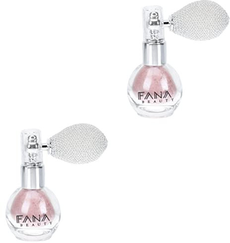 Beaupretty 2 Stück Funkelndes Gesicht nach Oben Funkelndes Haar Make-Up-Geschenk Schimmernde Pailletten Parfüm Glitzerndes Glitzern: Spray Dekor Mädchen Highlight Und Schimmer Gepresstes