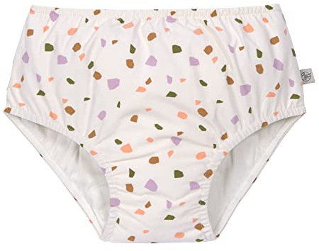LÄSSIG Baby Kinder Schwimmwindel Windelbadehose/Swim Diaper Pebbles multicolor/milky, 03-06 Monate, Größe: 62/68