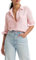 Levi's Doreen Utility Magliette in Tessuto, Rosa Gesso, XS Donna