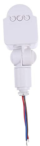 DOITOOL Bewegungsmelder-Strahler Für Den Außenbereich Bewegungsmelder Außenstrahler Für Das Haus Außenwandleuchten Außenwandlampe Licht Abs Weiß