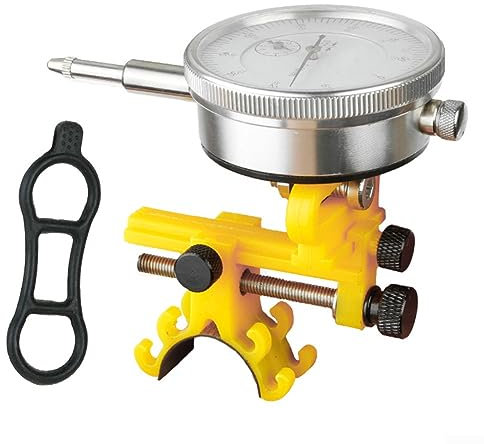 Bike Rims Adjustment Tool, Wheel Truing Stand Bike Rims Adjustment Tools Percentage Indicator(BT110A Yellow )