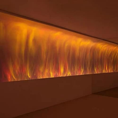 Flame Dynamic Projector Lamp Water Wave Lights Led Wall Washer Lights Bedroom Cool Night Lights Bar Ambient Lighting for Living Room Hotels Bar Decor,Flame Light,1 Head,Serene16