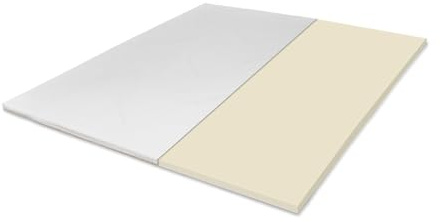 Tuur® Mono Topper - 140x200 cm - 100% Naturlatex - Hotelqualität - 4 cm Höhe - Bio-Baumwolle - Ergonomisch - Hautfreundlich