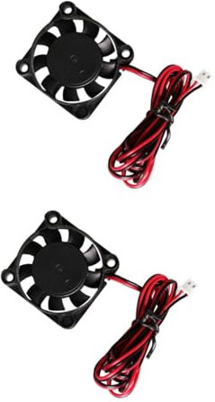 HEMOTON 2 Stücke 3d Drucker Zubehör Bürstenlosen Dc Lüfter 12v 0 12 A 100cm Kabel Niedrigen Power Hohe Wärmeableitung