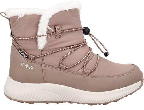 CMP Femme Sheratan WMN Snow Boots WP Bottes de Neige, Désert, 42 EU