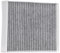 RIDEX Filtro abitacolo 424I0726 Filtro aria fresca & Filtro al carbone attivo Altezza: 35 Larghezza: 188 Lunghezza: 248