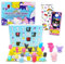 Hello Kitty Adventskalender Set- 24 Tage Hello Kitty Adventskalender Countdown bis Weihnachten 2024 B ndel mit Hello Kitty und Freunden Minifiguren | Hello Kitty Urlaub Geschenkset f r Kinder,