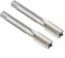 Besttoolifes Lot de 2 tarauds filetés gauche et droite, tarauds filetés 9/16-20 TPI Outil de réparation de pédale de taraud pour manivelle de vélo en acier rapide (9/16-20)