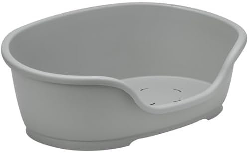 Moderna Hundebett aus Kunststoff, Größe S, Olivgrün