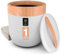 SereneLife Bucket Warmers with Customized Fragrances for Spa and Bathroom, Timer 20/40/60/90 Minutes, Fits 1 Large Towel, Blanket, Bathrobe, PJs (Pink), Stainless Steel, Wood, One Size