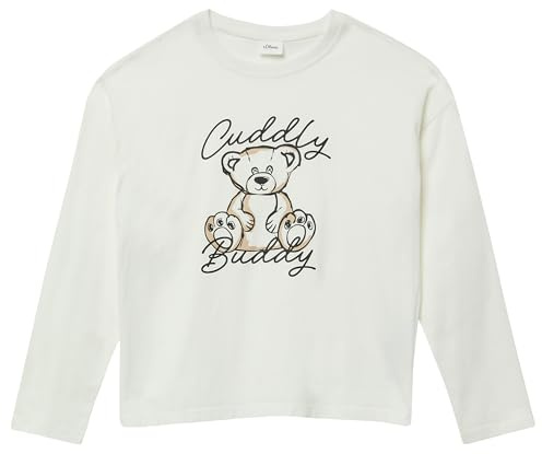 s.Oliver Oversize Longsleeve mit Frontprint