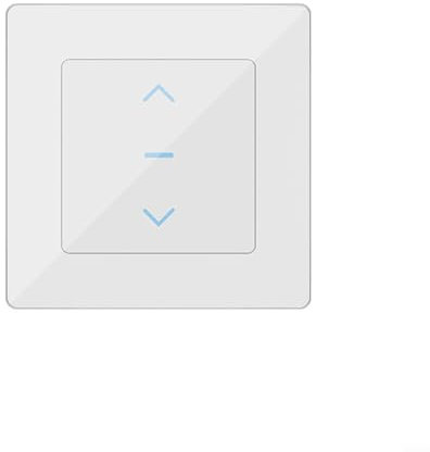 Gdfnmogo WiFi Smart Roller Shutter Switch, Touch Panel Smart Roller Shutter Switch, For Curtains And Blinds, With Timer Function(white)