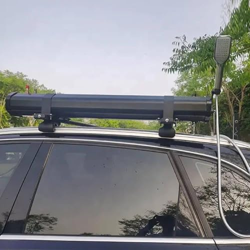 FJYAWEN Réservoir d'eau Pressurisé 18/20/30 L pour Camping, Réservoir d'eau Portable pour Douche De Camping, Réservoir d'eau pour Galerie De Toit, Douche Solaire pour Voiture,4.76gal/18L