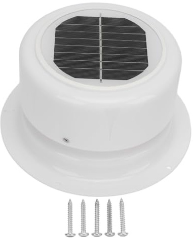 Ventilateur de toit à énergie solaire facile à installer pour véhicule, bateau, abri de jardin