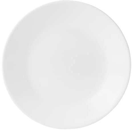 CORELLE Livingware Bread and Butter Plate, Winter Frost White, Size: 6-3/4-Inch