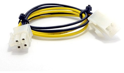 kenable 4 pin ATX Male to Female Motherboard Extension Cable 30cm