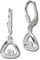 SilberDream Ohrringe Damen 925 Silber Ohrhänger Triangel Zirkonia weiß SDO546W Silber Ohrhänger