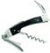 Herbertz Sommelier Kellnermesser, Pakkaholz-Schalen Messer, grau, M