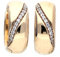 Esprit Damen-Creolen 925 Sterling Silber Zirkonia DANAE ELCO91739B000