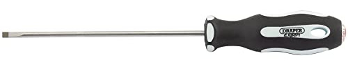 Draper 34972 Expert Plain Slot Soft Grip Parallel Tip Screwdriver, 3mm x 100mm