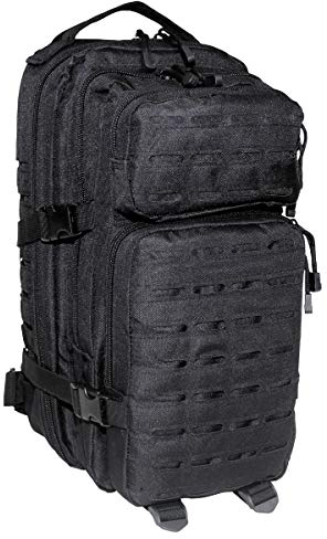 MFH US Rucksack Assault I Laser Daypack MOLLE (schwarz)