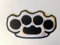 Sew-on Iron-on Embroidered Patch Badge Knuckle Duster