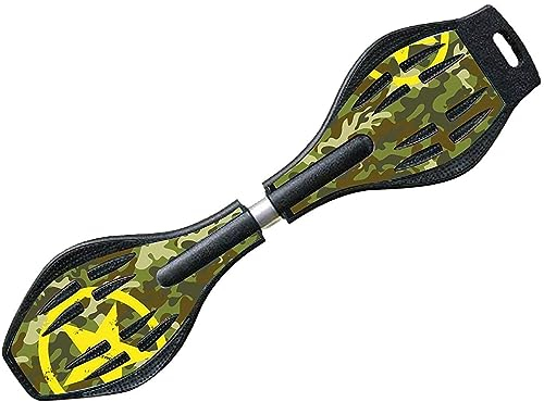 NEXTREME Wave Board Urban Wave Military Deck mit Zwei Rädern