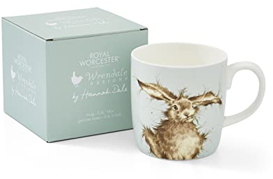 Wrendale lièvre Brained Mug Multicolore