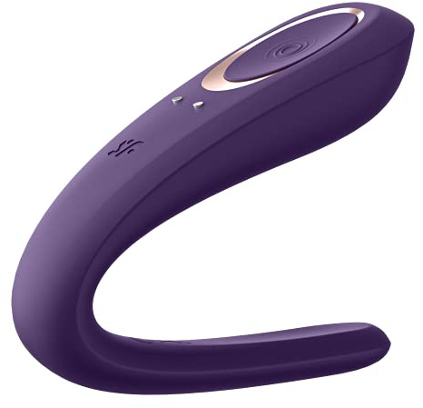 Satisfyer Double Classic Paar-Vibrator | Wasserdicht (IPX7) | Starke Akku-Technik | Intensive Vibrationen | Sex-Spielzeug für Paare | Erotischer Stimulator für Damen