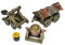 War World Gaming Medieval Siege Rammbock, Katapult & Kessel - 28mm Tabletop Gelände Modellbau