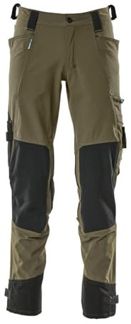Mascot 17079-311-33 Advanced Dyneema Ultimate Stretch Geringes Gewicht Hose mit Knietaschen, Moosgrün, 76C43 Größe