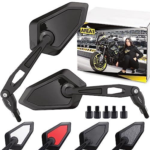 Rückspiegel Spiegel Set kompatibel mit Suzuki SV 650, X, SV 650 SA, SV 650,A/SV 1000, S (V39)