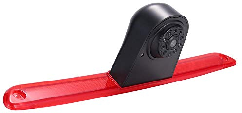 Navinio Top Mount Bremsleuchte Kamera Bremslicht Rückfahrkamera Wasserdicht für MB W906 W907 W910 316 Sprinter Viano Vito Transit Ducato VW Crafter T5 Master Dachkamera Third 3rd Brake lamp IR Light