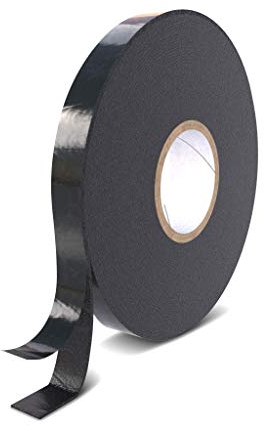 Rietlow® Doppelseitiges Klebeband Extra Stark - Universal Montageband aus widerstandsfähigem PE-Schaum - Spiegelklebeband - Schaumband - Schwarzes beidseitiges Klebeband (15mm x 10m)