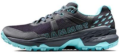 Mammut Sertig II Low GTX Women | Wanderschuhe für Damen, Outdoor Schuhe, Wasserdichte Trekkingschuhe, Gore-Tex Sportschuhe, Leichte Bergschuhe | Black-Dark Frosty, 6.5
