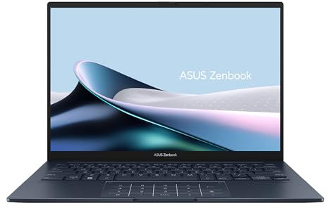 ASUS Zenbook 14 OLED OLED UX3405MA-PZ683W - Ordenador Portátil 14 3K 120Hz (Intel Core Ultra 9 185H, 32GB RAM, 1TB SSD, ARC Graphics, Windows 11 Home) Azul Ponder - Teclado QWERTY español