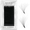 NAGARAKU Auto Fan Lash 2 Layers Volume Eyelash Extensions 0.05 C Curl 15mm Length Natural Professional False Lashes Supplies Cluster 2D 3D 4D 5D 6D 10D Russian Easy Fan Lash