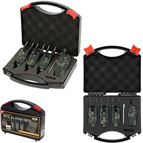 NGT VS CAMO 3 pc Carp Coarse Fishing Wireless Alarms Adjustable Volume Reciever