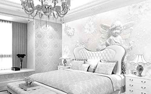 Tapeten Fototapete 3D Effekt Engel Schmuck Wandbilder Wohnzimmer Deko Schlafzimmer Tapete Vliestapete