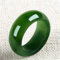 Jade Handicraft Jasper Ring Herren und Frauenring (Size : Inner diameter19mm)