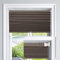 LazBlinds Jalousie, schnurlos, zellular, für Fenster, kein Werkzeug, kein Bohren, Verdunklung, für Fenstergröße 67 x 163 cm (B x H), dunkles Kaffeebraun