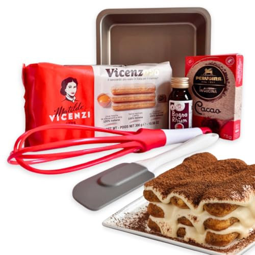 20tipici Box Tiramisù - Teglia Forno Quadrata 22,5cm +