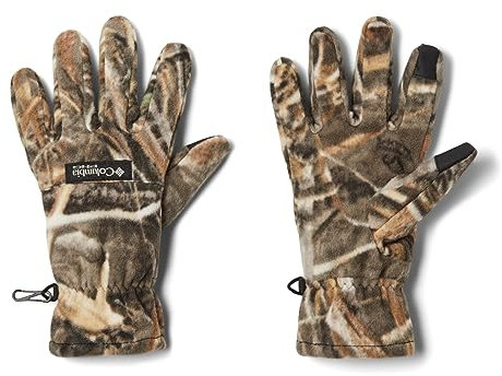 Columbia Unisex PHG Bucktail Fleece-Handschuhe, Realtree Max5, Größe S/M